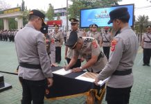 Rotasi Jabatan Polres Sukabumi, Sejumlah PJU dan Kapolsek Jajaran Berganti