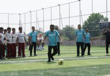 Turnamen Mini Soccer Bupati Cup 2026 Session III, Wabup” Tunjukan Kemampuan Tetap Jaga Sportivitas”