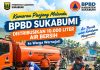 Kemarau Panjang Melanda, BPBD Sukabumi Distribusikan 10.000 Liter Air Bersih ke Warga Warnajati