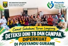 Camat Sukabumi Turun Langsung, Deteksi Dini TB dan Campak Diperkuat di Posyandu Gurame