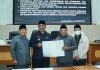 Bupati Hadiri Paripurna DPRD Kabupaten Sukabumi, Apresiasi Atas Dukunganya Terhadap Pembangunan Daerah
