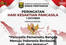 Peran Dinas Pertanian Kabupaten Sukabumi Pada Peringatan Hari Kesaktian Pancasila 01 Oktober 2026