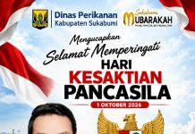Semangat Hari Kesaktian Pancasila Dinas Perikanan Berkomitmen menjaga Kedaulatan Pangan Berbasis Potensi Kelautan dan Perairan