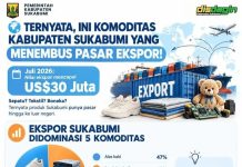 Disdagin: Ekspor Kabupaten Sukabumi Didominasi 5 Komoditas