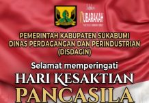 Peran Dinas Perdagangan dan Perindustrian Kabupaten Sukabumi pada peringatan Hari Kesaktian Pancasila