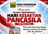Dinas Pendidikan Kabupaten Sukabumi Mengucapkan Selamat Hari Kesaktian Pancasila 01 Oktober 2026