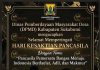 DPMD Kabupaten Sukabumi Mengucapkan Selamat Memperingati Hari Kesaktian Pancasila