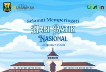Dinas Pertanian Kabupaten Sukabumi Mengucapkan Selamat Hari Batik Nasional 02 Oktober 2026