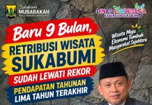 Baru 9 Bulan, Retribusi Wisata Sukabumi Sudah Lewati Rekor Pendapatan Tahunan Lima Tahun Terakhir