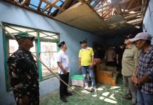 Wabup Andreas Kunjungi Lapangan Untuk Memantau Wilayah Terdampak Bencana Akibat Cuaca Ekstrem Cicurug