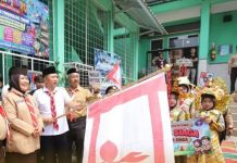 Wakil Ketua Mabicab Gerakan Pramuka Kabupaten Sukabumi Buka Pesta Siaga Tingkat Kwarran Cidahu Tahun 2026