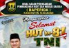 Peran Bapperida Kabupaten Sukabumi Pada HUT TNI Ke 81 Tahun