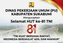 HUT TNI ke-81, Dinas PU Sukabumi Apresiasi Sinergi TNI dan Rakyat dalam Membangun Daerah
