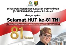 HUT TNI ke-81 Jadi Momentum Karya Nyata, Disperkim Sukabumi Bergerak Bangun Akses dan Hunian Warga