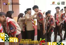 Kwarcab Gerakan Pramuka Kabupaten Sukabumi Gelar Apel Besar HUT Pramuka ke-65, Anugerahkan 333 Pramuka Garuda