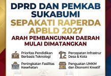 DPRD dan Pemkab Sukabumi Sepakati Raperda APBD 2027, Arah Pembangunan Daerah Mulai Dimatangkan