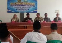 FSKS Jampangtengah Lantik 11 Pengurus Forum Silaturahmi Desa Sehat