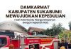 DPKP Kabupaten Sukabumi Salurkan Air Bersih ke Simpenan, Hadir Membantu Warga Dengan Sepenuh hati