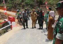 Wabup Andreas Mendukung Akselerasi Pembangunan Daerah Dan Kesejahteraan Masyaraakat Dalam TMMD Ke 130