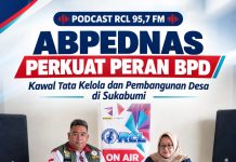 Podcast RCL Soroti Peran Strategis ABPEDNAS, Dorong BPD Lebih Aktif Kawal Pembangunan Desa Di Kabupaten Sukabumi