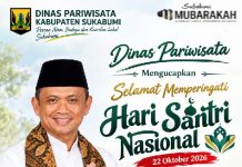 Dinas Pariwisata Kabupaten Sukabumi Ajak Santri Jadi Penggerak Peradaban Menuju Indonesia Emas 2045