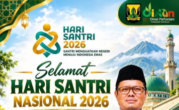 Dinas Pertanian Kabupaten Sukabumi: Hari Santri Nasional 2026, Momentum Meneguhkan Akhlak dan Membangun Negeri