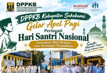 DPPKB Kabupaten Sukabumi Gelar Apel Pagi Peringati Hari Santri Nasional, Tanamkan Nilai Religius dan Semangat Pengabdian