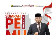 Semangat Sumpah Pemuda ke-98, Dinas Pendidikan Kabupaten Sukabumi Ajak Generasi Muda Berprestasi dan Berinovasi