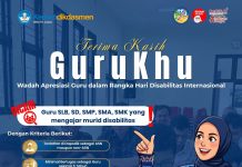 Apresiasi GuruKhu 2026 Dibuka, Saatnya Angkat Dedikasi Guru Pejuang Pendidikan Inklusif
