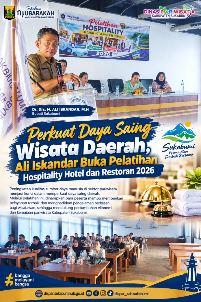 Pelatihan Hospitality Pariwisata Sukabumi 2026