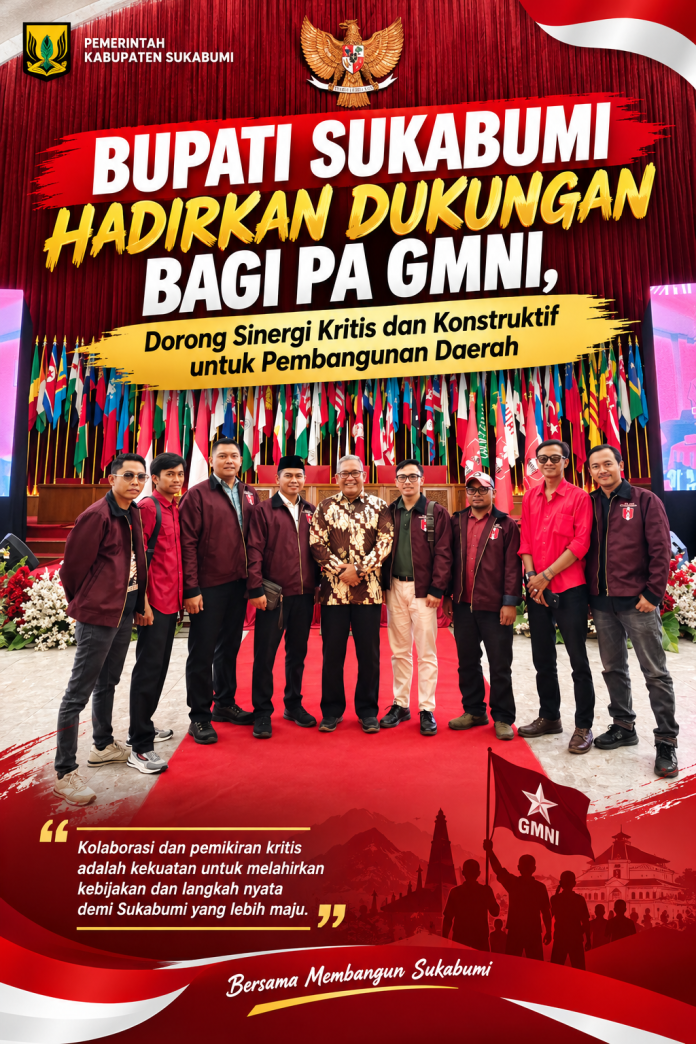 Poster Resmi Dukungan PA GMNI Sukabumi