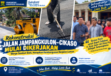 Akhirnya! Jalan Jampang Kulon–Cikaso Mulai Di Perbaiki, Warga Kampung Bok Bungur Apresiasi Bupati Asep Japar