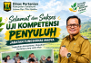 Dinas Pertanian Kabupaten Sukabumi Apresiasi Penyuluh Ikuti Uji Kompetensi, Perkuat Profesionalisme SDM Pertanian