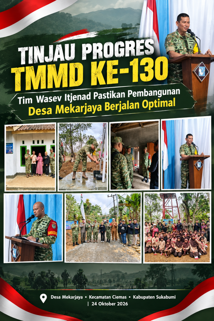 Tinjau Progres TMMD ke-130