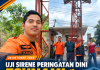 Uji Sirine Peringatan Dini Tsunami, BPBD Kabupaten Sukabumi Temukan Kendala Jaringan di Tiga Titik