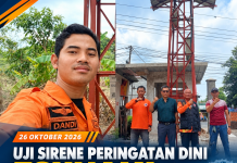 Uji Sirine Peringatan Dini Tsunami, BPBD Kabupaten Sukabumi Temukan Kendala Jaringan di Tiga Titik