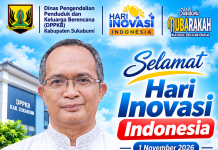 Hari Inovasi Indonesia 2026, DPPKB Kabupaten Sukabumi Hadirkan Terobosan Layanan Keluarga dan Percepatan Penurunan Stunting