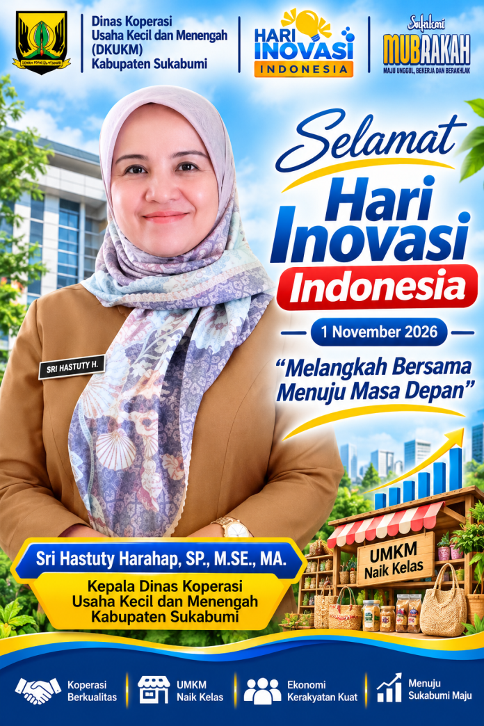 Poster Hari Inovasi Indonesia Sukabumi
